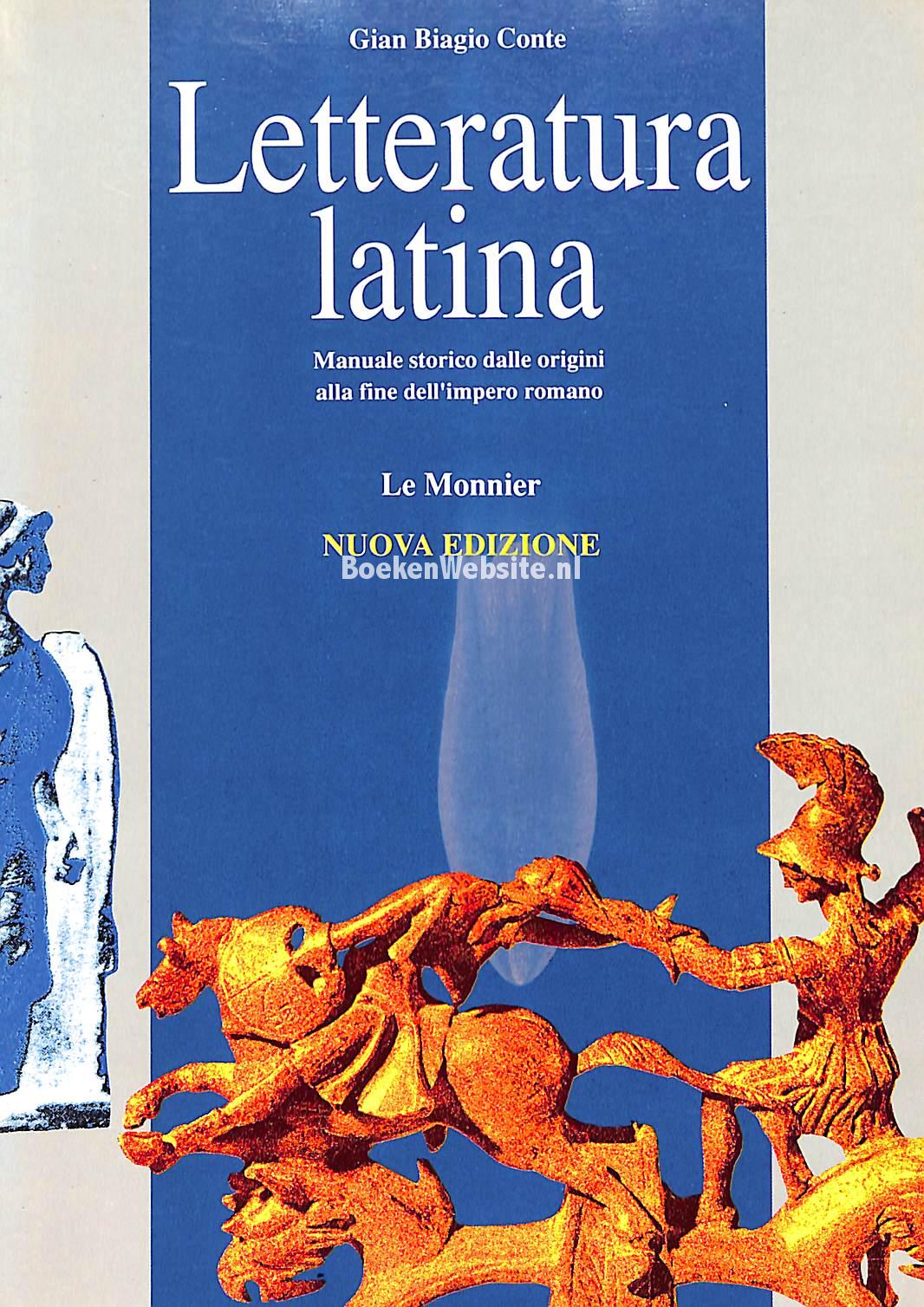 Letteratura Latina Biagio Conte Gian BoekenWebsite Nl