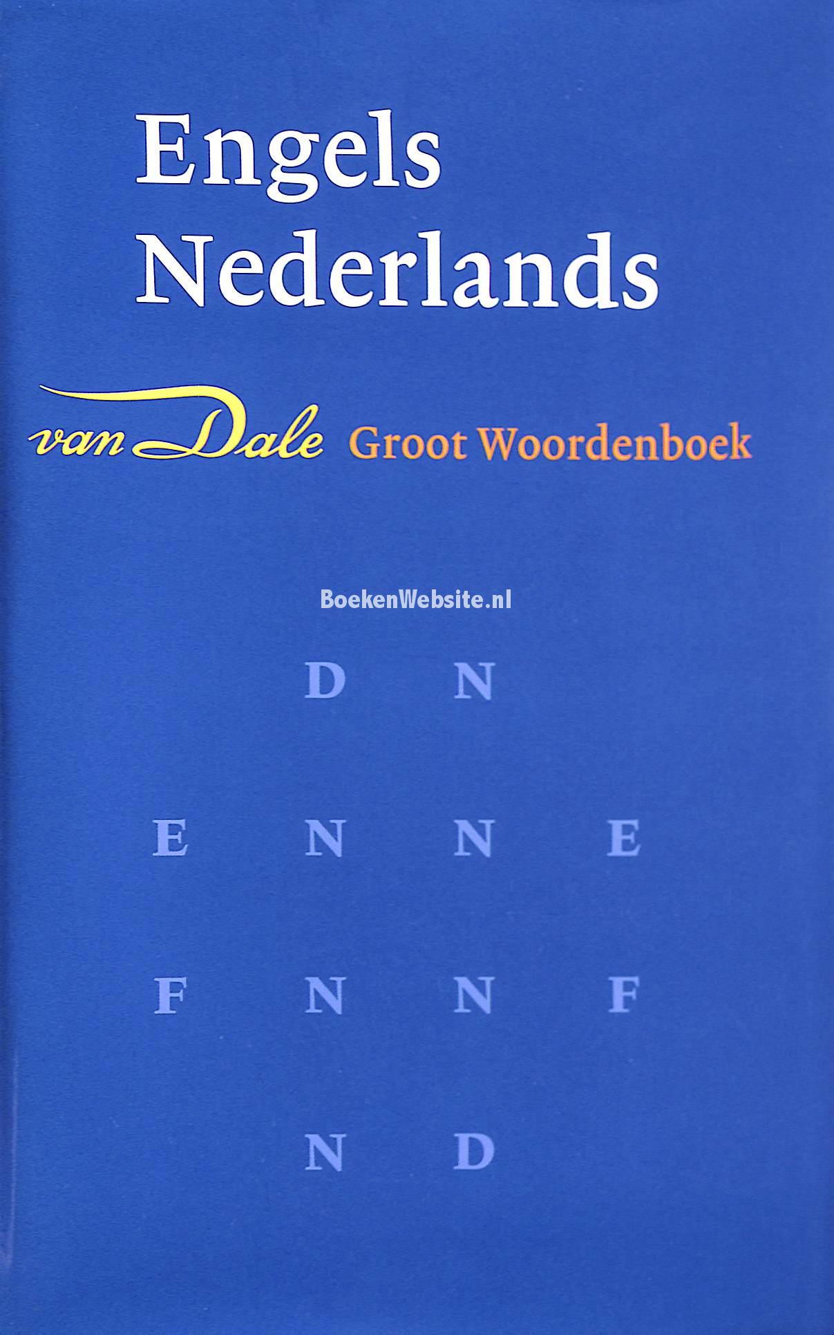 Van Dale Groot Woordenboek Engels Nederlands Martin W Tops G A J