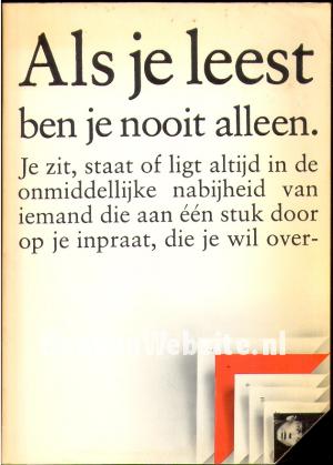 1975 Als je leest ben je nooit alleen