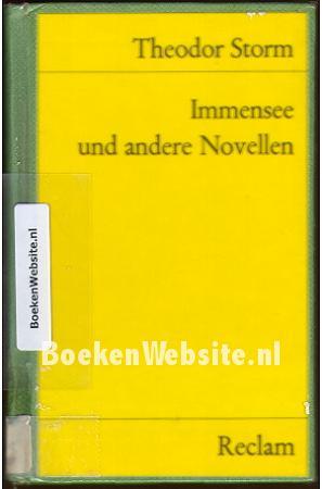 Immensee und andere Novellen