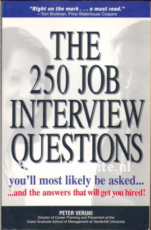 The 250 Job Interview Questions