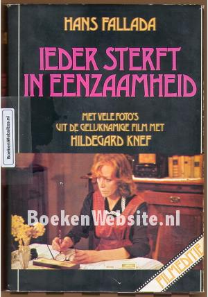 Ieder sterft in eenzaamheid