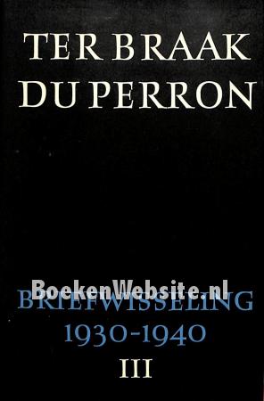 Briefwisseling Menno ter Braak / E. Du Perron III