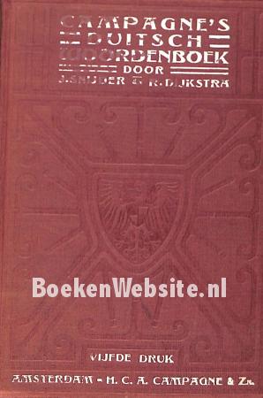 Campagne's Duitsch Woordenboek