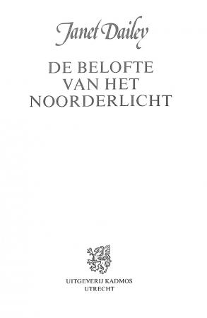 De belofte van het noorderlicht