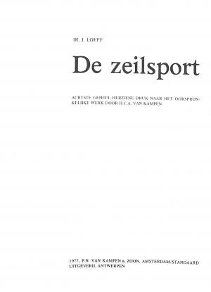 De zeilsport