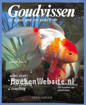 Goudvissen in aquarium en tuinvijver