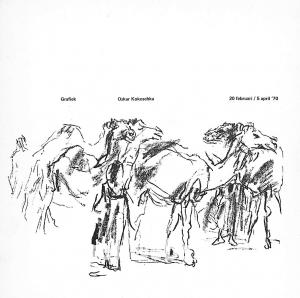 Grafiek van Oskar Kokoschka Grafiek van Oskar Kokoschka