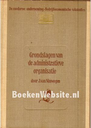 Grondslagen van de administratieve organisatie