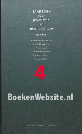 Jaarboek voor psychiatrie en psychotherapie 1992-1993