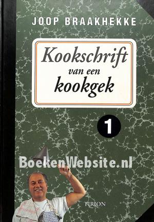 Kookschrift van een Kookgek