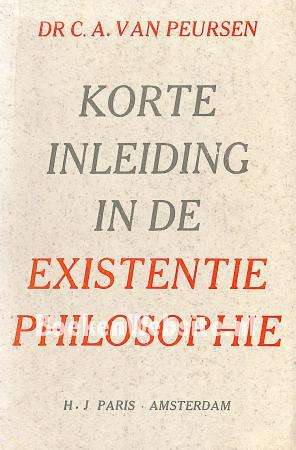 Korte inleiding in de existentie-philosofie