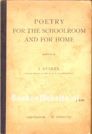 Poetry for the Schoolroom and for Home