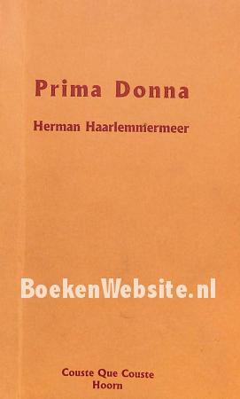 Prima Donna. gesigneerd