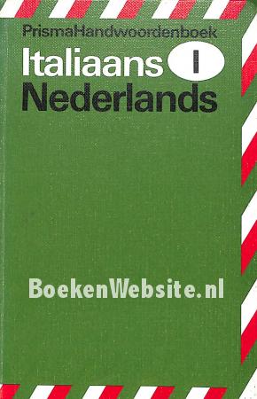 Prisma handwoordenboek Italiaans / Nederlands