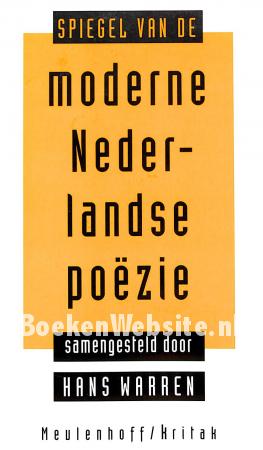 Spiegel van de moderne Nederlandse poëzie