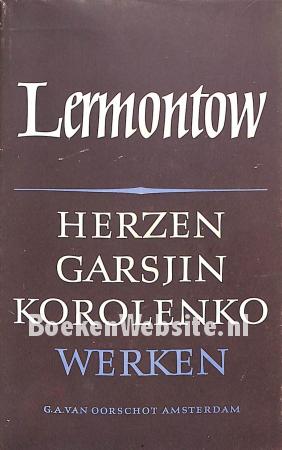 Verzamelde werken Lermontow e.a.