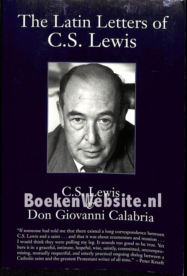 the-latin-letters-of-c-s-lewis-calabria-giovanni-lewis-c-s