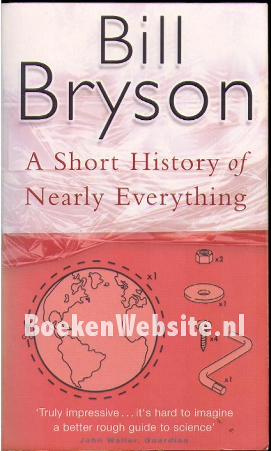 a short history of nearly everything book