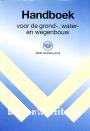 Handboek voor de grond- water- en wegenbouw