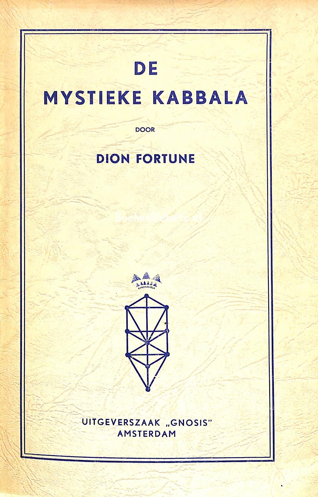 De Mystieke Kabbala, Fortune Dion | BoekenWebsite.nl