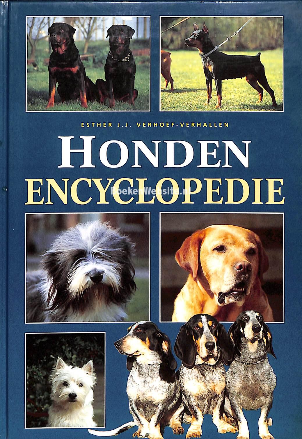 Honden Encyclopedie , Verhoef-Verhallen Esther J.J. | BoekenWebsite.nl