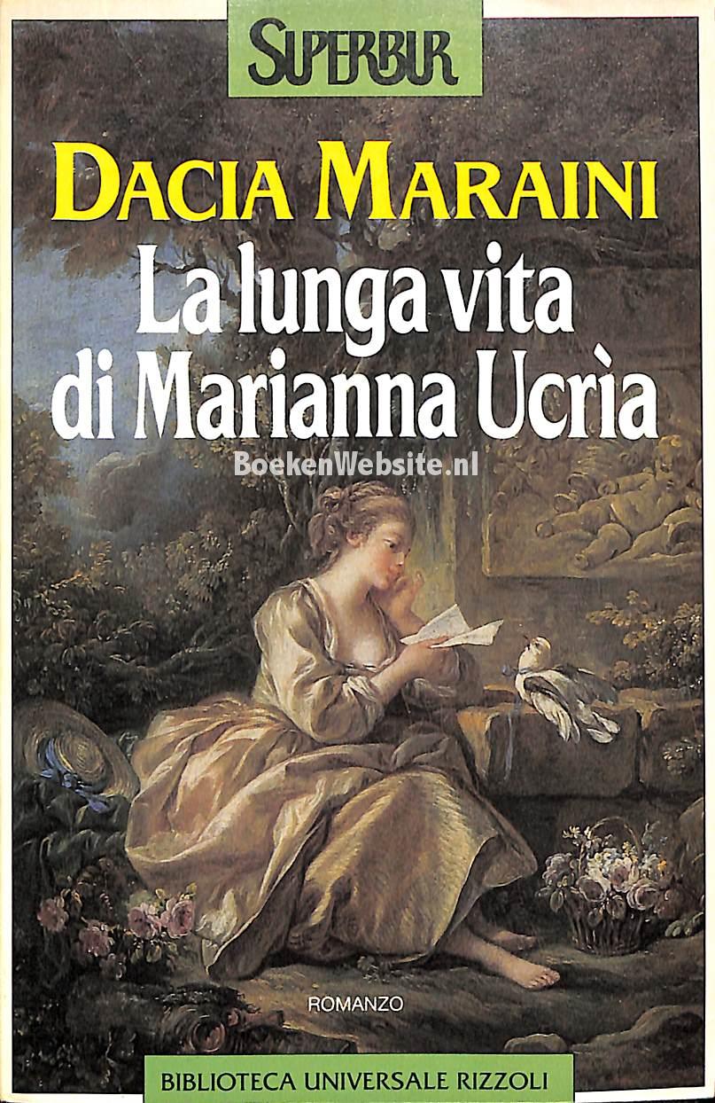 La lunga vita di Marianne Ucria, Maraini Dacia BoekenWebsite.nl