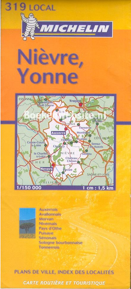 Michelin 319 Nievre Yonne Boekenwebsitenl 0408