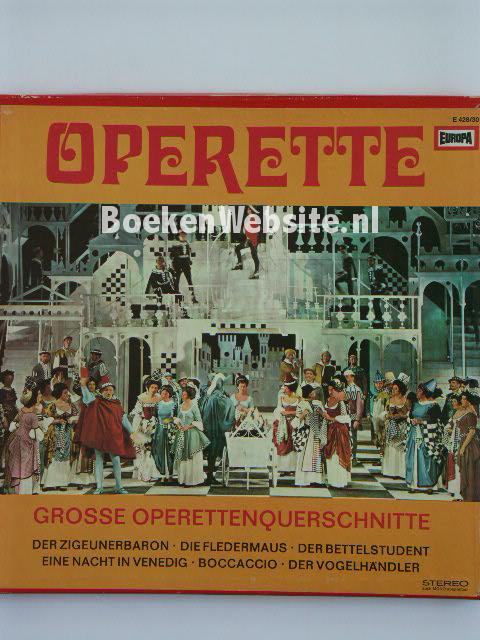 Grosse Operetten querschnitte