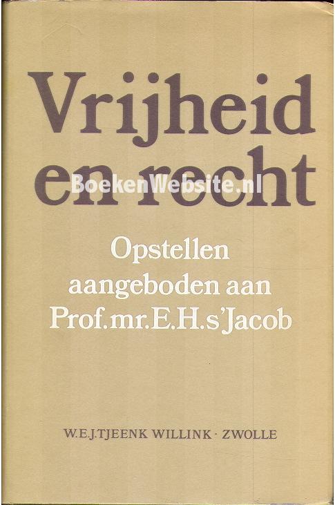 Vrijheid En Recht Boekenwebsite Nl